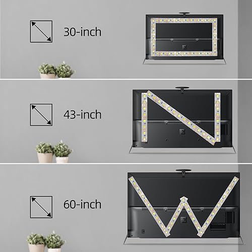 Miniatura 7 de Tira de luces LED USB de 5 V, tira de luces LED flexibles de 3.28 pies con autoadhesiva, tiras de luz regulables 2800K-6500K para impresora 3D,