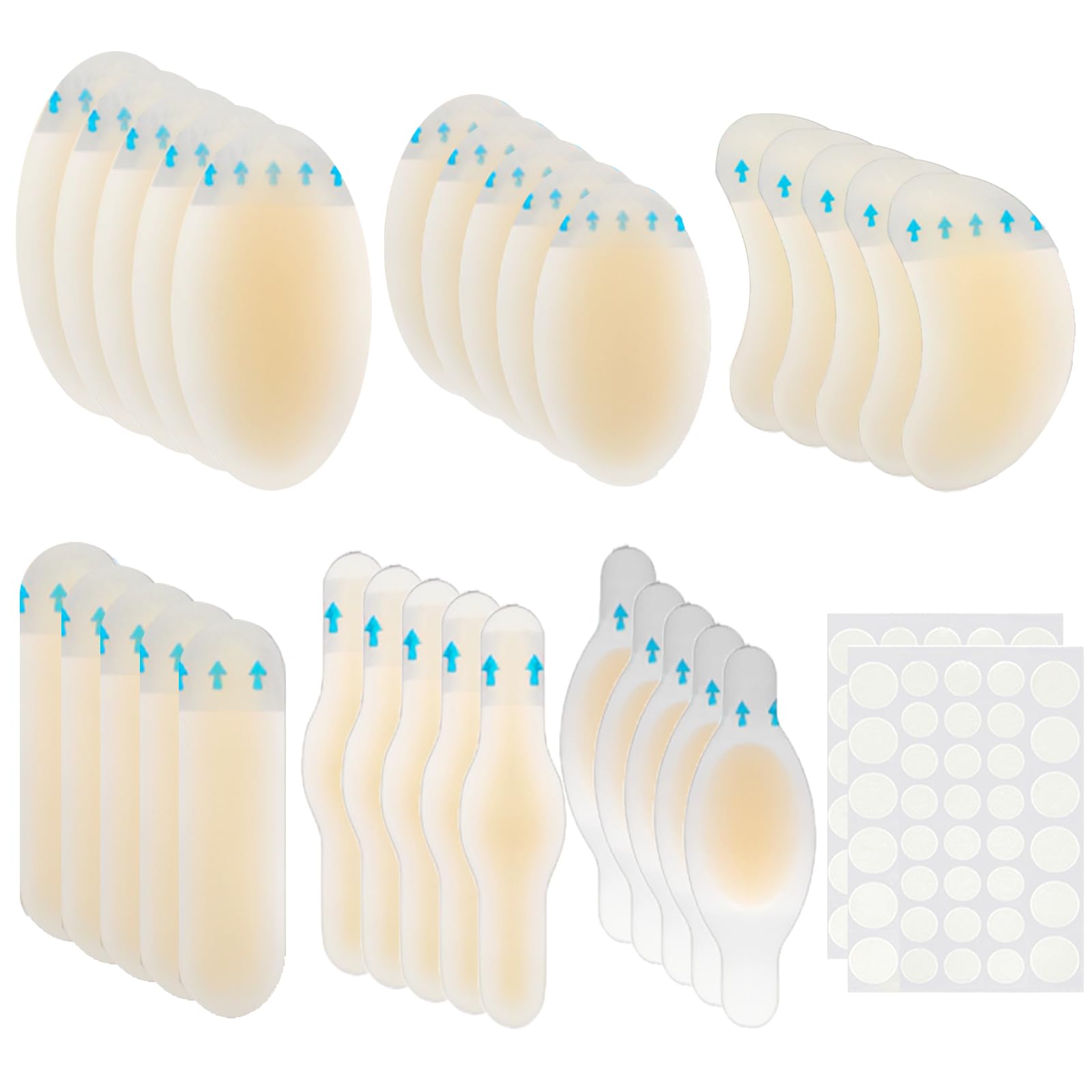 102PCS Hydrocolloid Mix