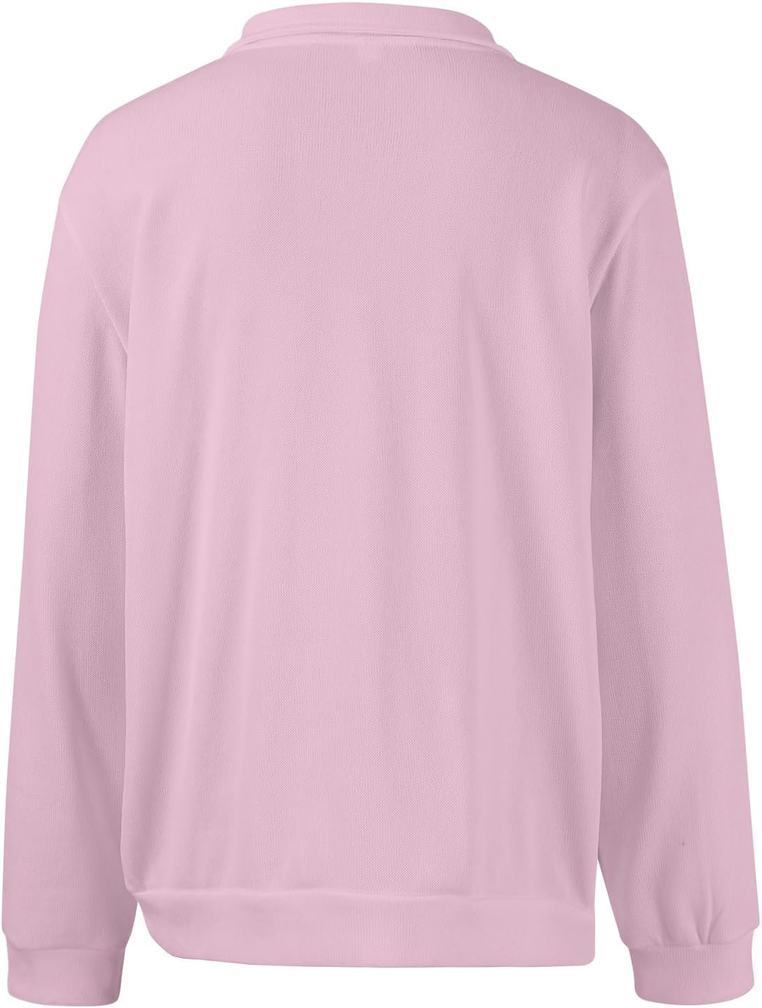 Ymosrh Men's Polo Shirts, Long Sleeve Knit V Neck Stretch Casual Dress Collar T-Shirt, S-4XL