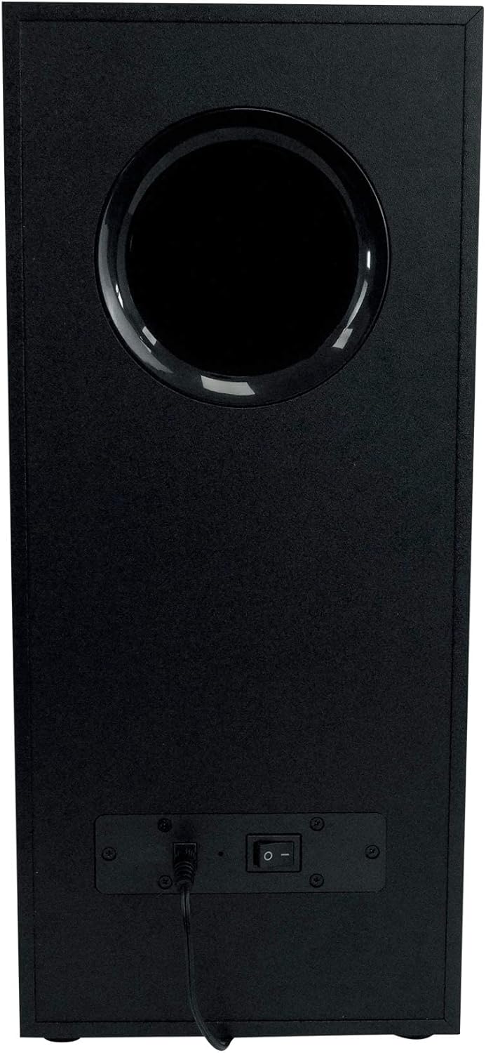 Technical Pro XSURROUND wireless subwoofer rear view