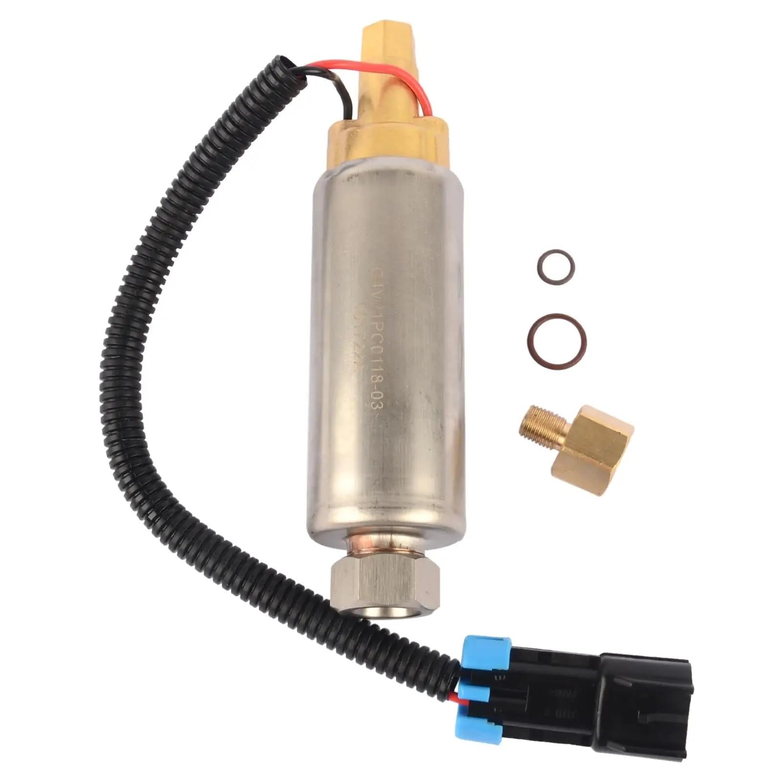 AP03 Compatible con Mercury Mercruiser Boat 4.3 5.0 .7 Bomba de combustible eléctrica baja presión 861155A3 V6 V8 Bomba combustible eléctrica