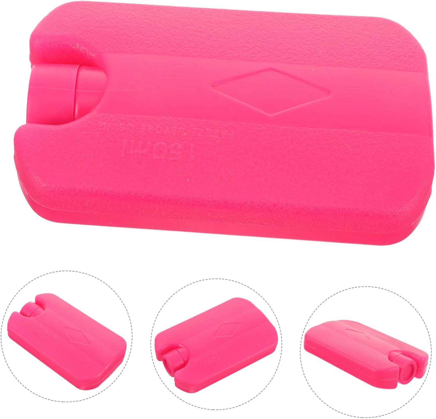 HANABASS Multipurpose Ice Storage Box Cooler Reusable Plastic Ice Pack for Pets Summer Cooling Easy to Carry and Convenient for Food Preservation image 5