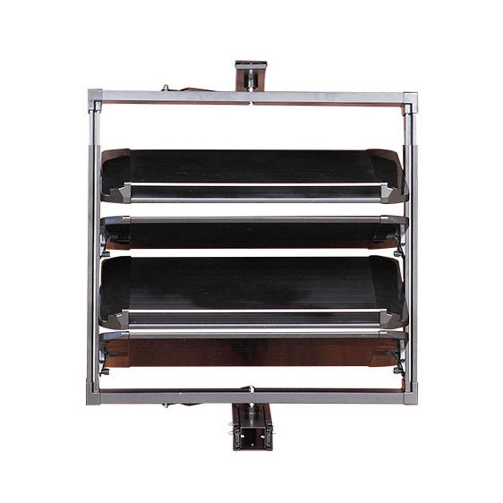 Generico Scarpiera Estraibile salvaspazio con Elevata capacità di carico, Design Retrattile Ideale per camere da Letto di Piccole Dimensioni (4 ripiani/69-79 cm)