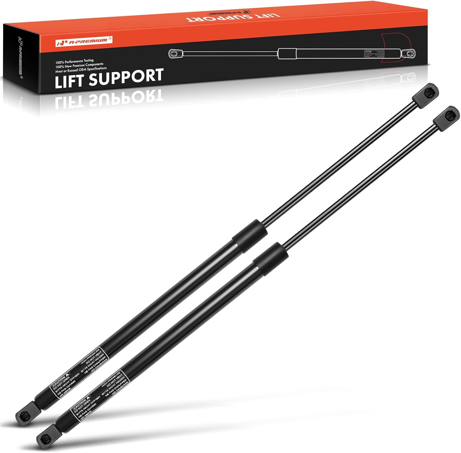 A-Premium Hatch Rear Liftgate Lift Supports Struts Shocks Compatible with Toyota Models - Sienna 2004 2005, Fit Models from 11/2003(2PC Set)
