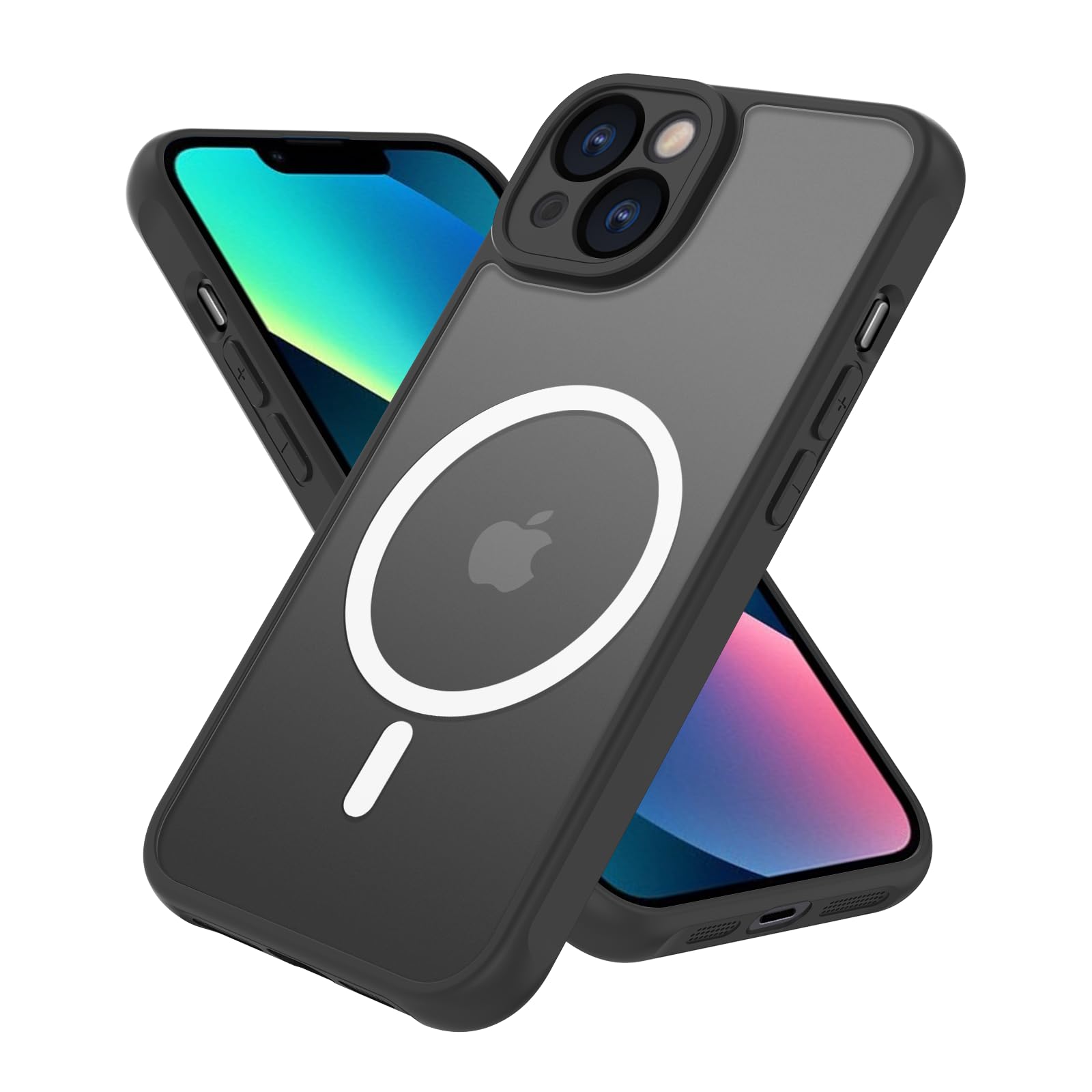 Amazon.co.jp: iPhone 13 ケース 半透明 MagSafe対応 iphone13 カバー