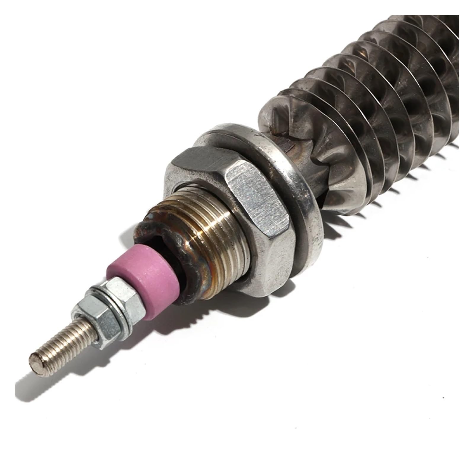 Grzałka rurowa prosta SUS M16/M18 304, żebrowana, 220 V, do piekarnika elektrycznego, element grzejny 300/400/500/600 W(550mm 600W M18)