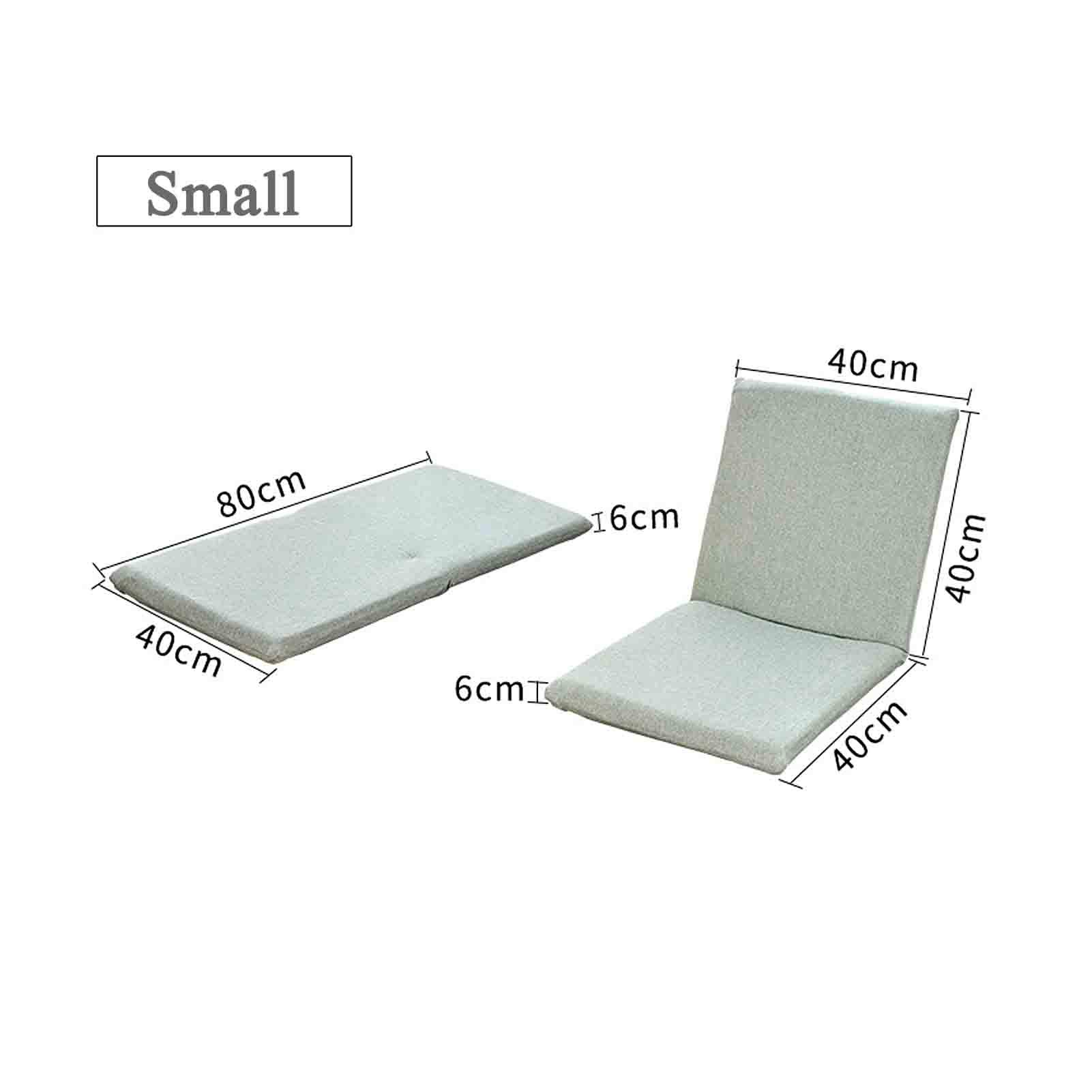 Sedia Da Terra Pieghevole WUTONG - Schienale Regolabile Per Meditazione, Yoga E Relax - Foto 9