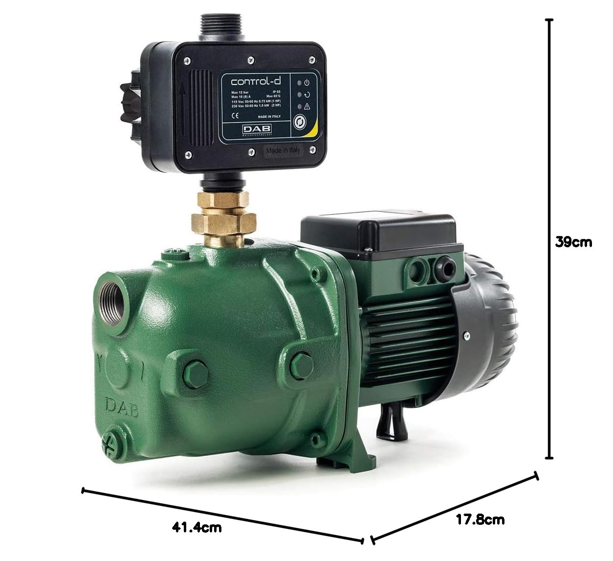 Pompa di pressurizzazione DAB Jet 132 M + DAB Control-D