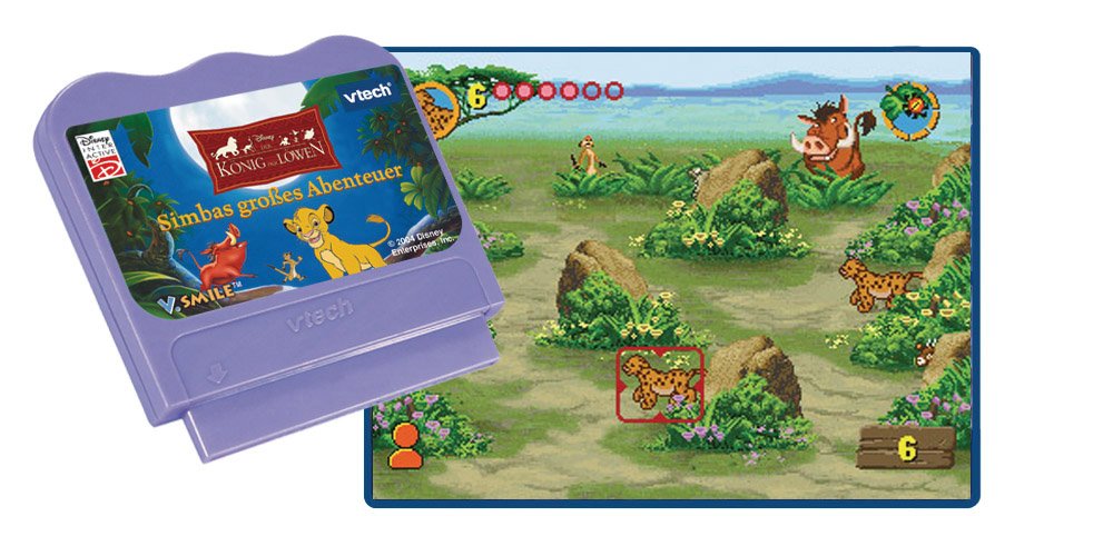 Vtech 80-092104 - V.Smile Lernspiel König der Löwen