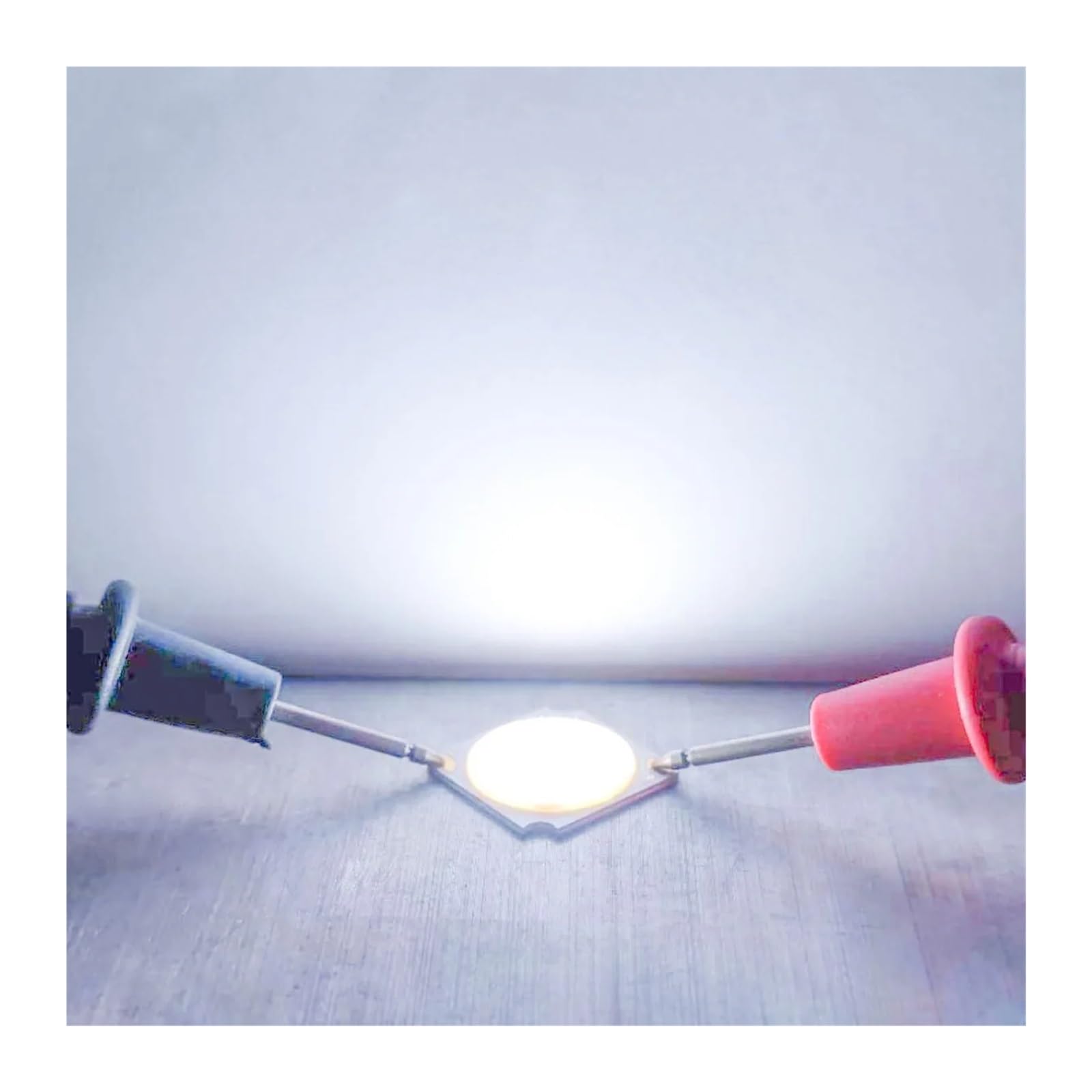 Generico Chip LED a diodi emettitori di luce COB da 15 pezzi 10W 20W 30W 40W 50W 19 * 19mm CRI≥90(6000K Pure White,40W 15pcs)