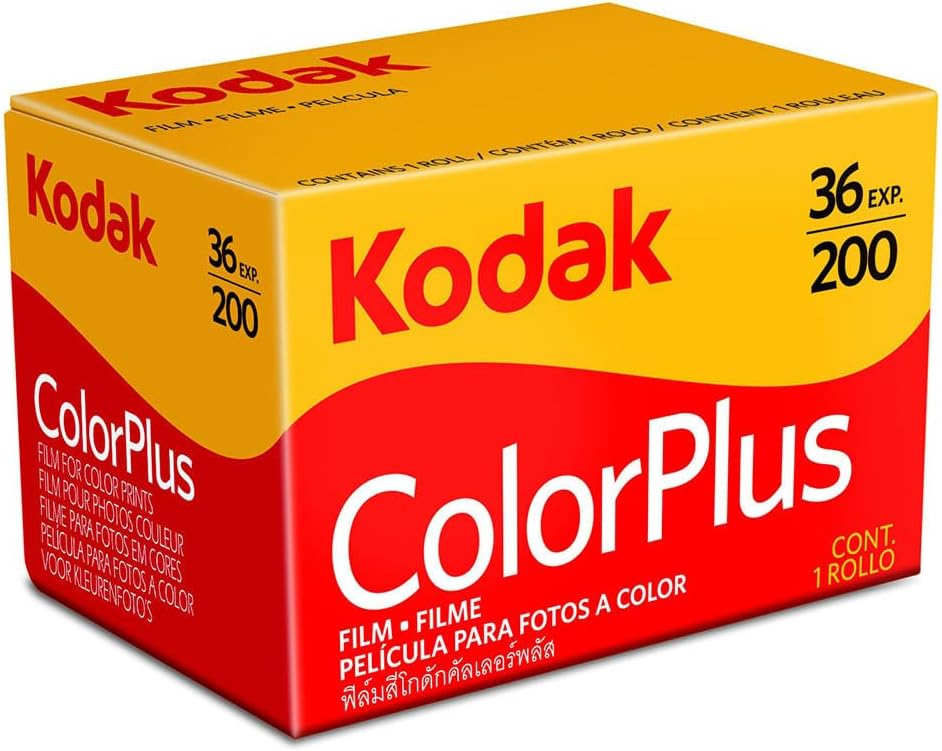 Kodak Película 6031470 Color Plus 200 135/36, preto/branco-negativo
