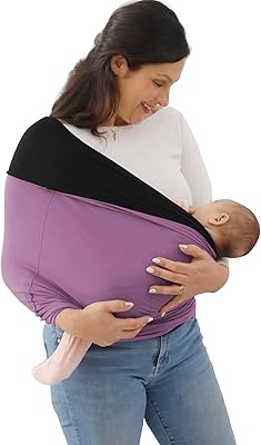 Kloovete Baby Wrap Carrier, Reversible Bonding Comforter, Soft & Stretchy Baby and Infant Sling, Perfect Baby Carrier Wrap...