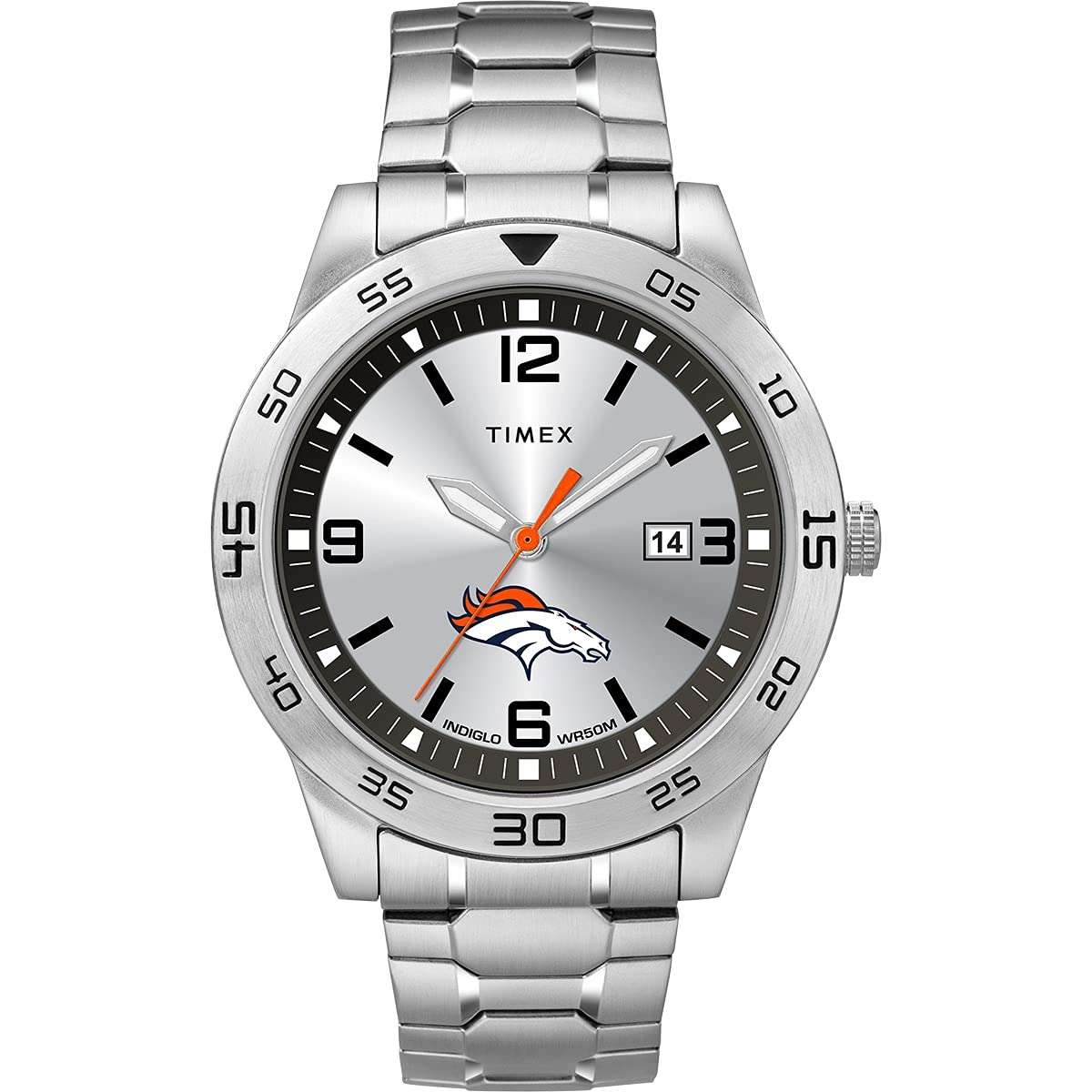 Timex Tribute Men's Citation 42mm Quartz Watch with Stainless Steel Strap