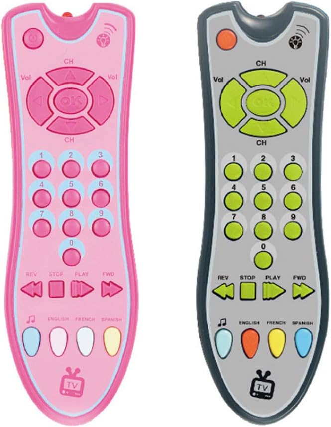Vivianu Toy,Baby Music TV Mobile Phone Remote Control Electric Numbers, Learning Educational Kids Toy Gift