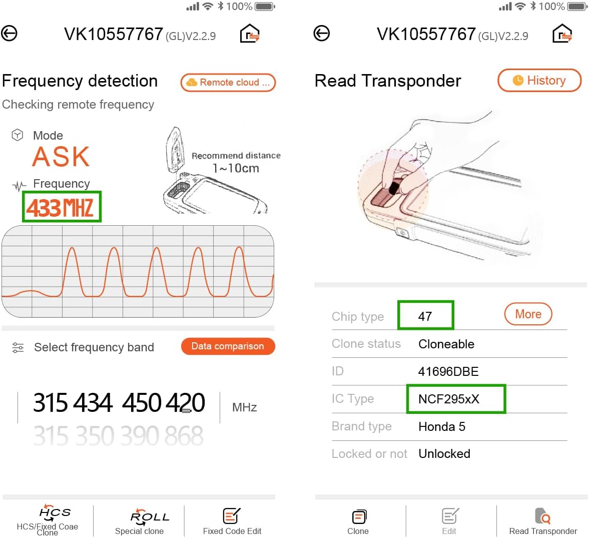 Replacement for 2016 2017 Honda Accord Key Fob Remote Control ACJ932HK1310A 5 Buttons 433MHz
