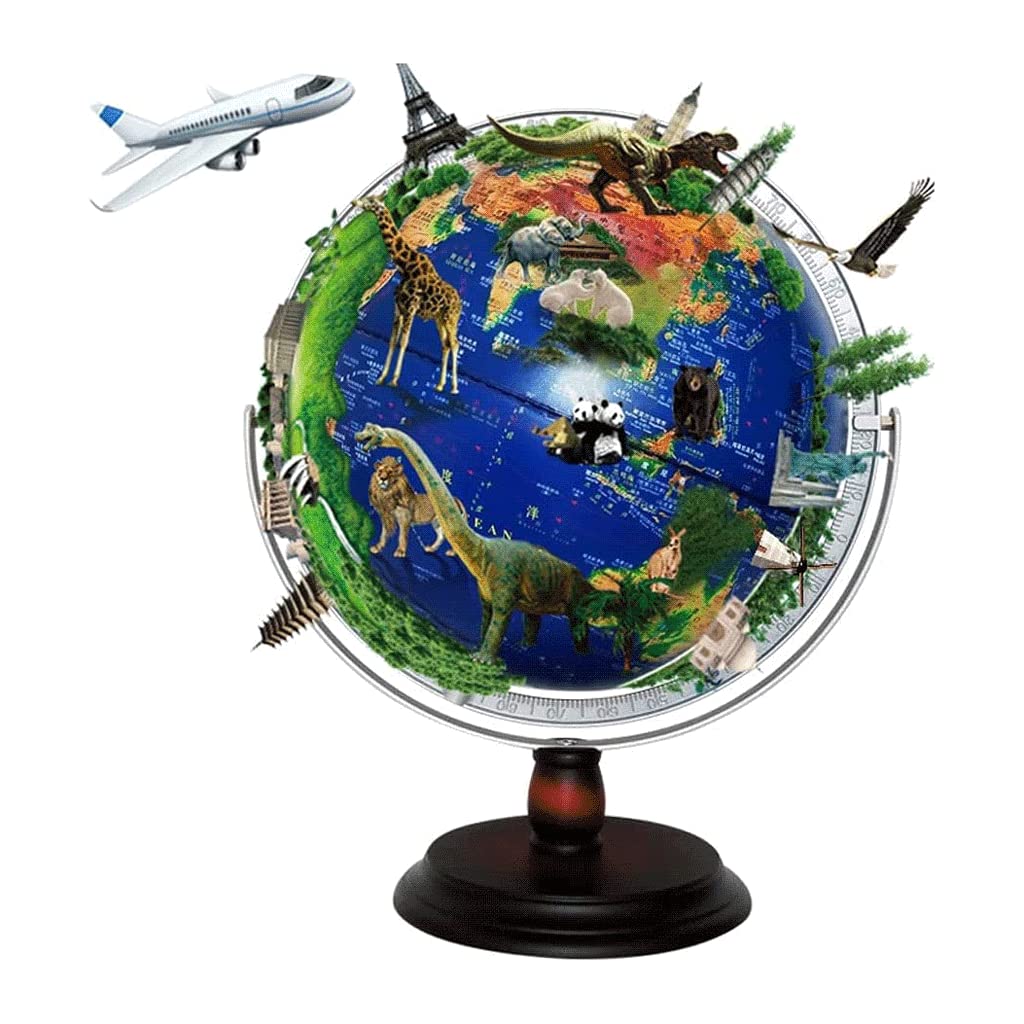 Amazon.co.jp: 意味のある 地球儀 720° 回転 地球儀 3D レリーフ 地球