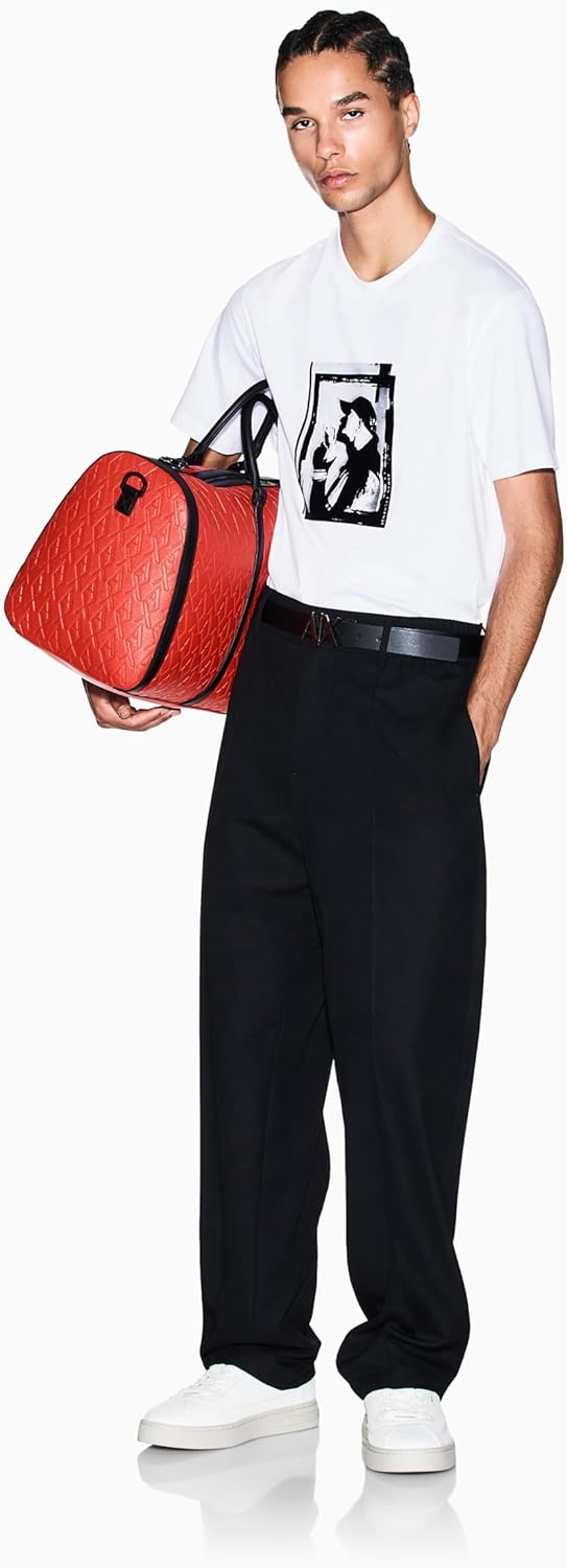 Armani Exchange Mens Night Lab Graphic Tee - Image 3