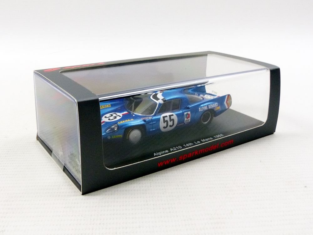 Amazon | ☆ スパーク 1/43 アルピーヌ A210 1968 ルマン24H #55 J-C