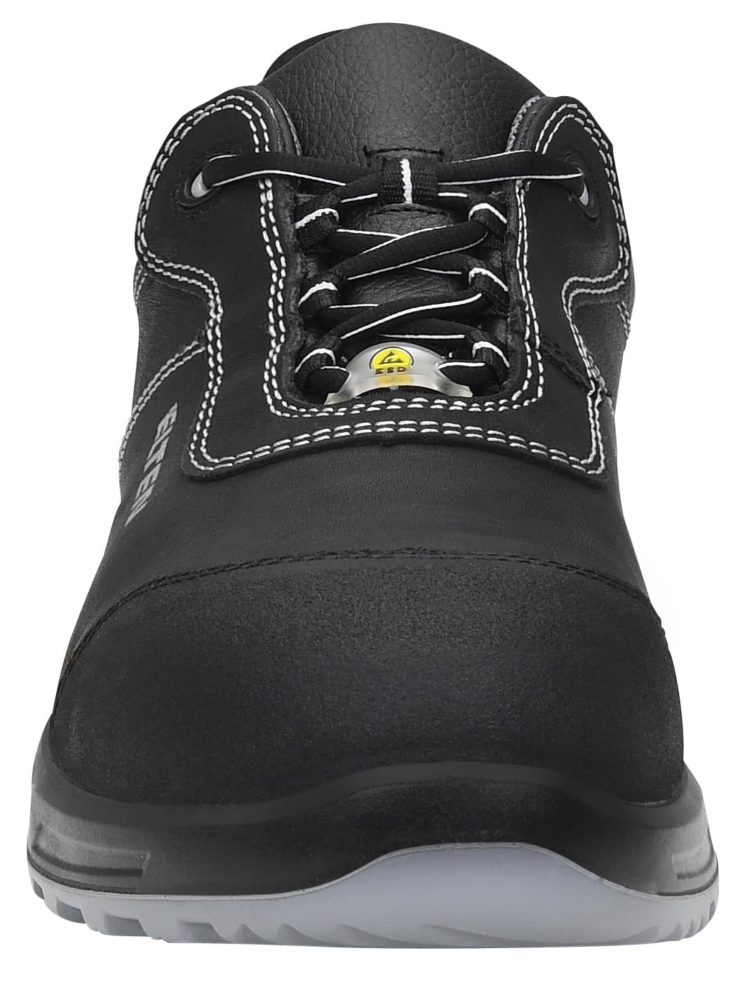 ELTEN Reaction XXT Low ESD S3S, Sicherheitsschuhe für Damen+Herren, leicht, Kunststoffkappe (Leichter als Stahlkappe), Obermaterial: Leder, Innenfutter: Textil (atmungsaktiv)