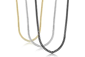 BVROSKI EBOY Cuban Link Chain Necklace 3.5mm