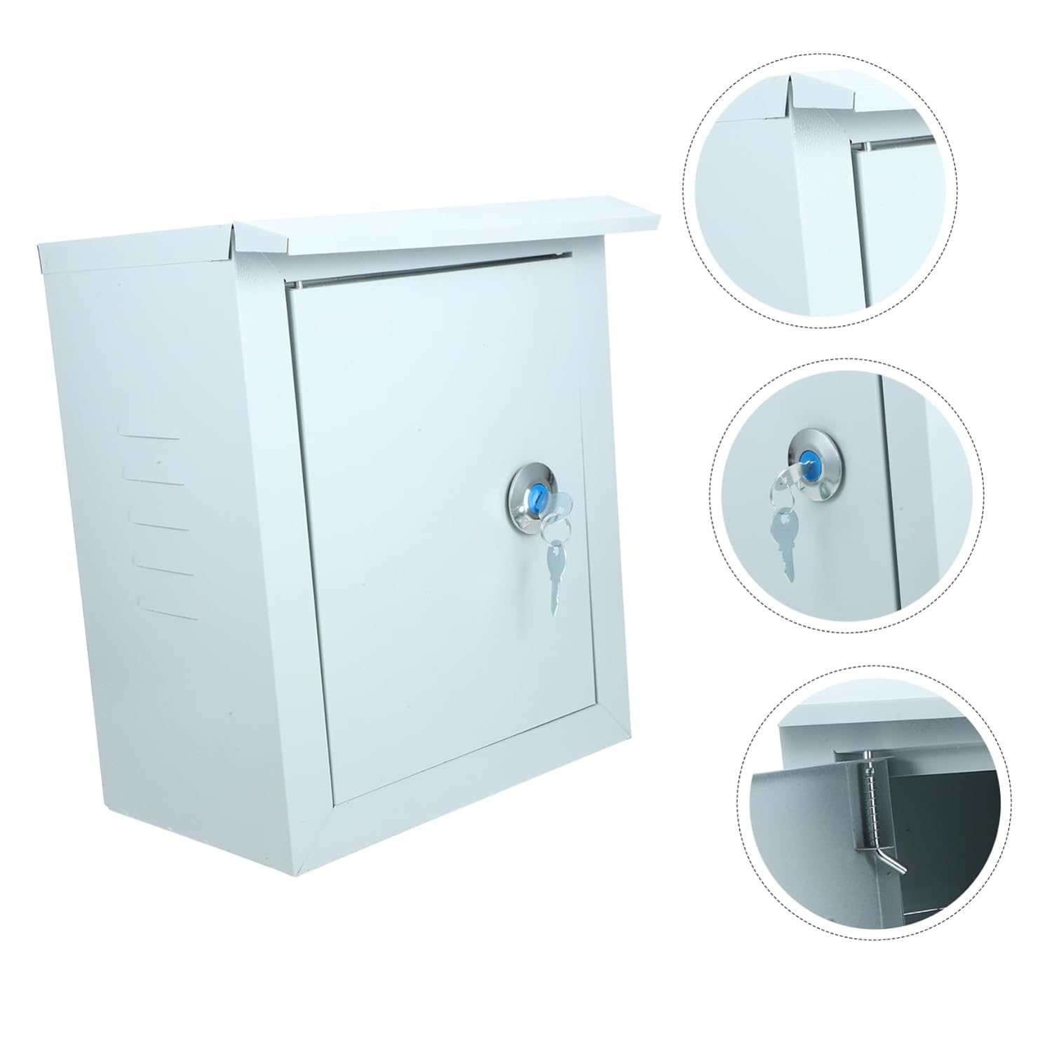 Outdoor Weatherproof Breaker Box Electrical Enclosure for Cables Convenient Installation for Outdoor Use Suitable for Low Voltage Power Connections