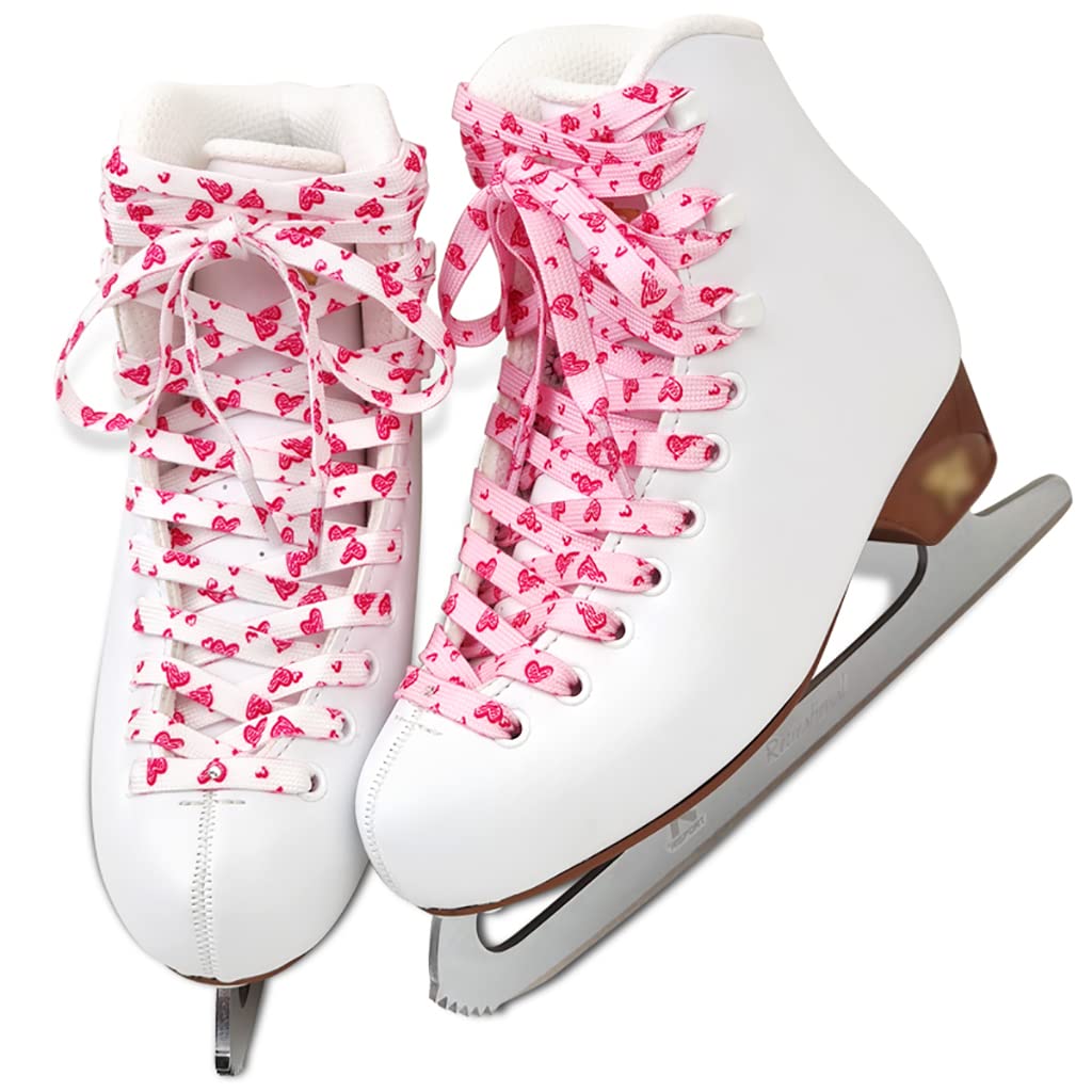 Lacets pour Baskets 1 Paire de Lacets de Patins de Hockey, Lacets for Patins de Hockey et de Glace, Lacets de Patins à roulettes de Hockey sur Glace, Polyester/Coton.
