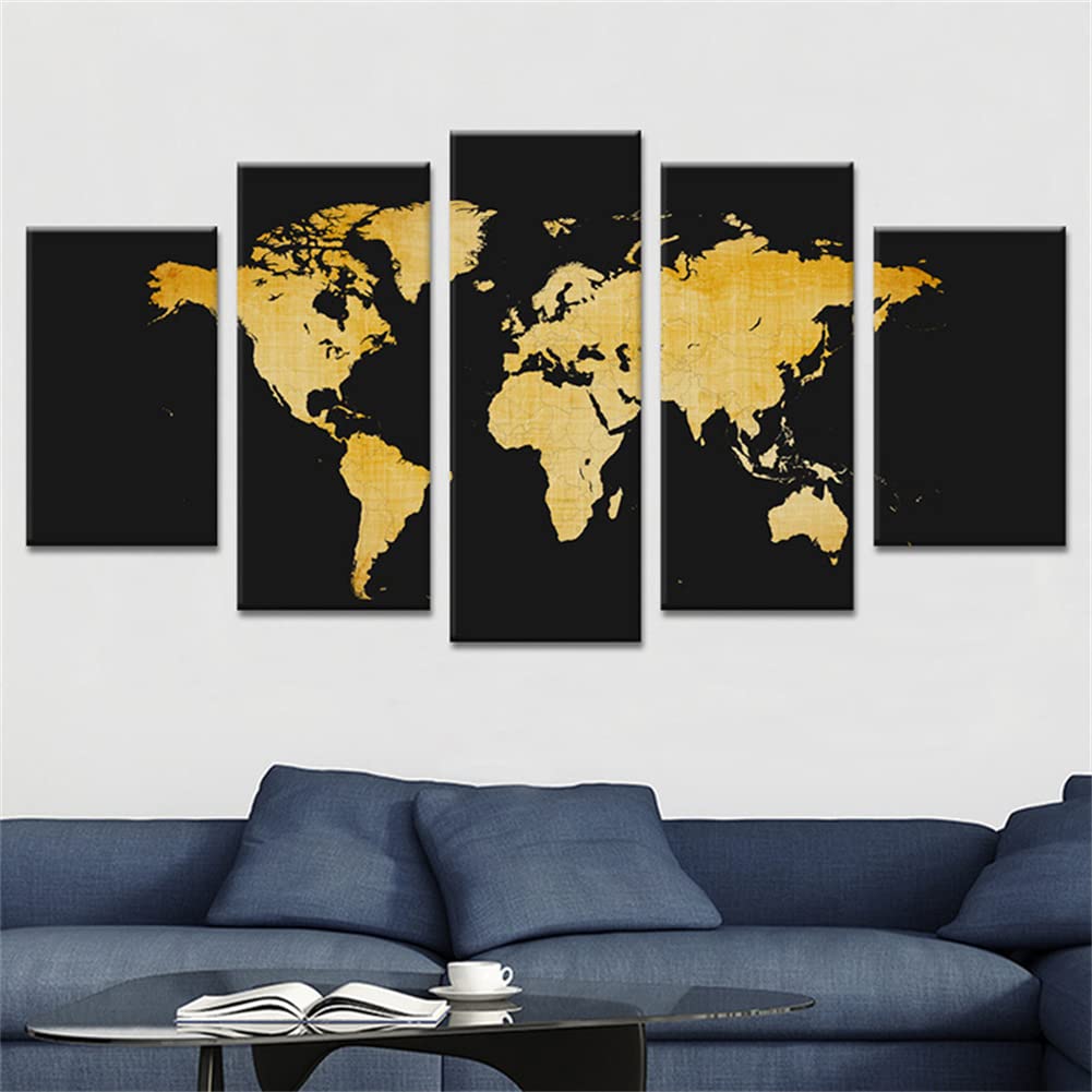 Broderie Diamant Grand Format Anti-Stress | Solution Décor Mural Kit Complet 5D Strass Ronds
