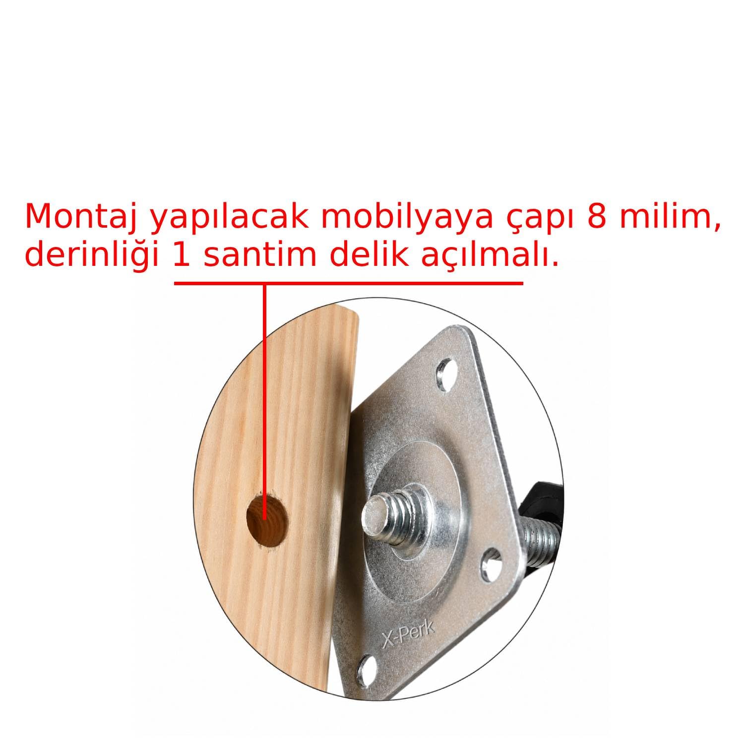 Mobilya Ünite Kitaplık Dolap Ayarlanabilir Ayak Ayarlı Mobilya Ayağı Boy Maksimum 5,5 Santim