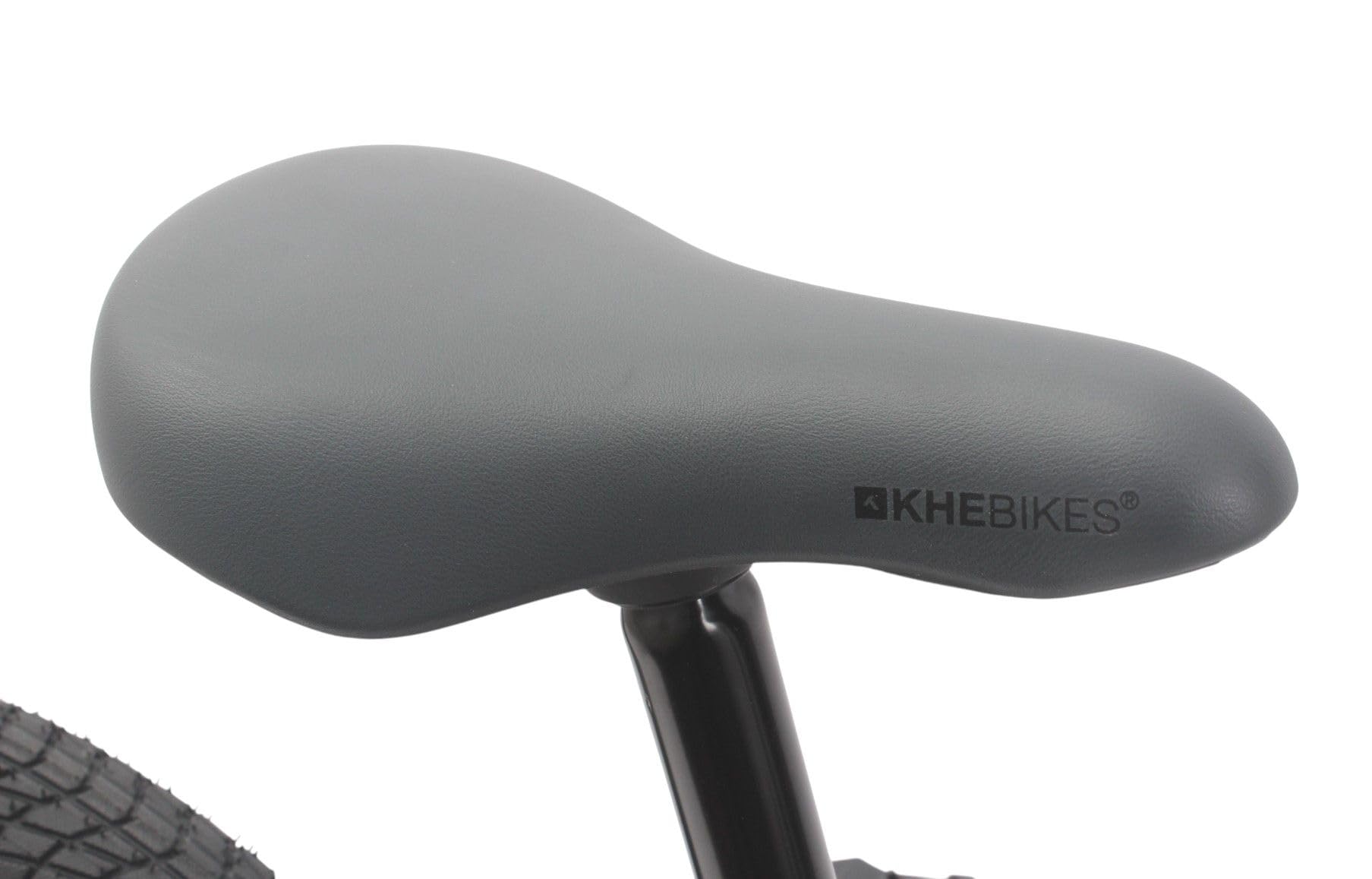 KHE Blaze Vélo BMX 2025 18" – 9,3 kg léger, cadre en aluminium, rotor 360 °, freins en U av/h, pédalier industriel – BMX freestyle pour enfants à partir de 125 cm – Park, Street, Pumptrack - Noir