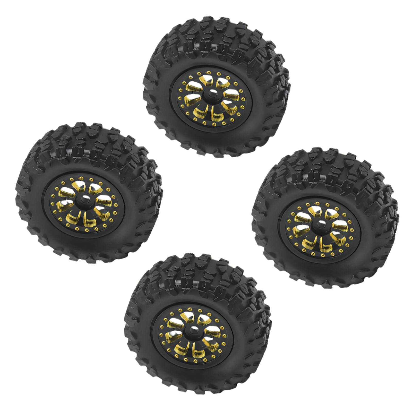 Pneus 0,7" espacement 3,6 mm pour SCX30 | Amélioration franchissement crawlerbot 1/30