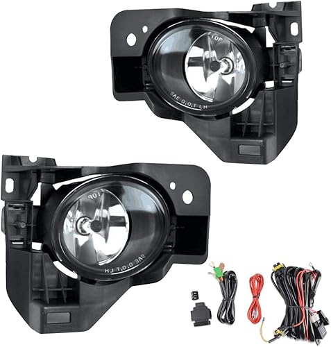 Luces antiniebla de conducción de repuesto para Nissan Maxima 2009 2010 2011 2012 2013 2014 con bombillas halógenas H11 12V 55W e interruptor y kit