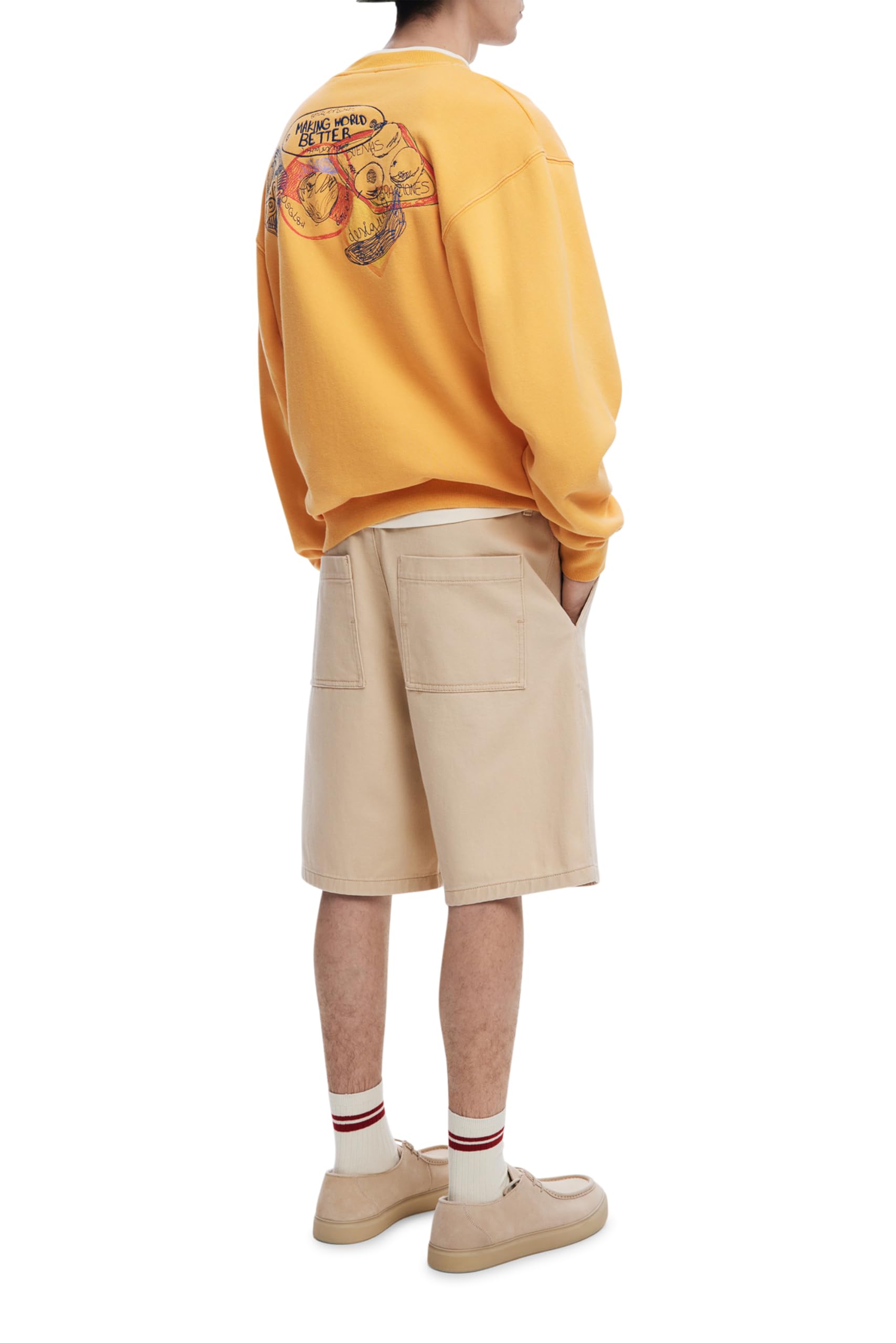 Desigual Bluza Mężczyźni Sweat_buda
