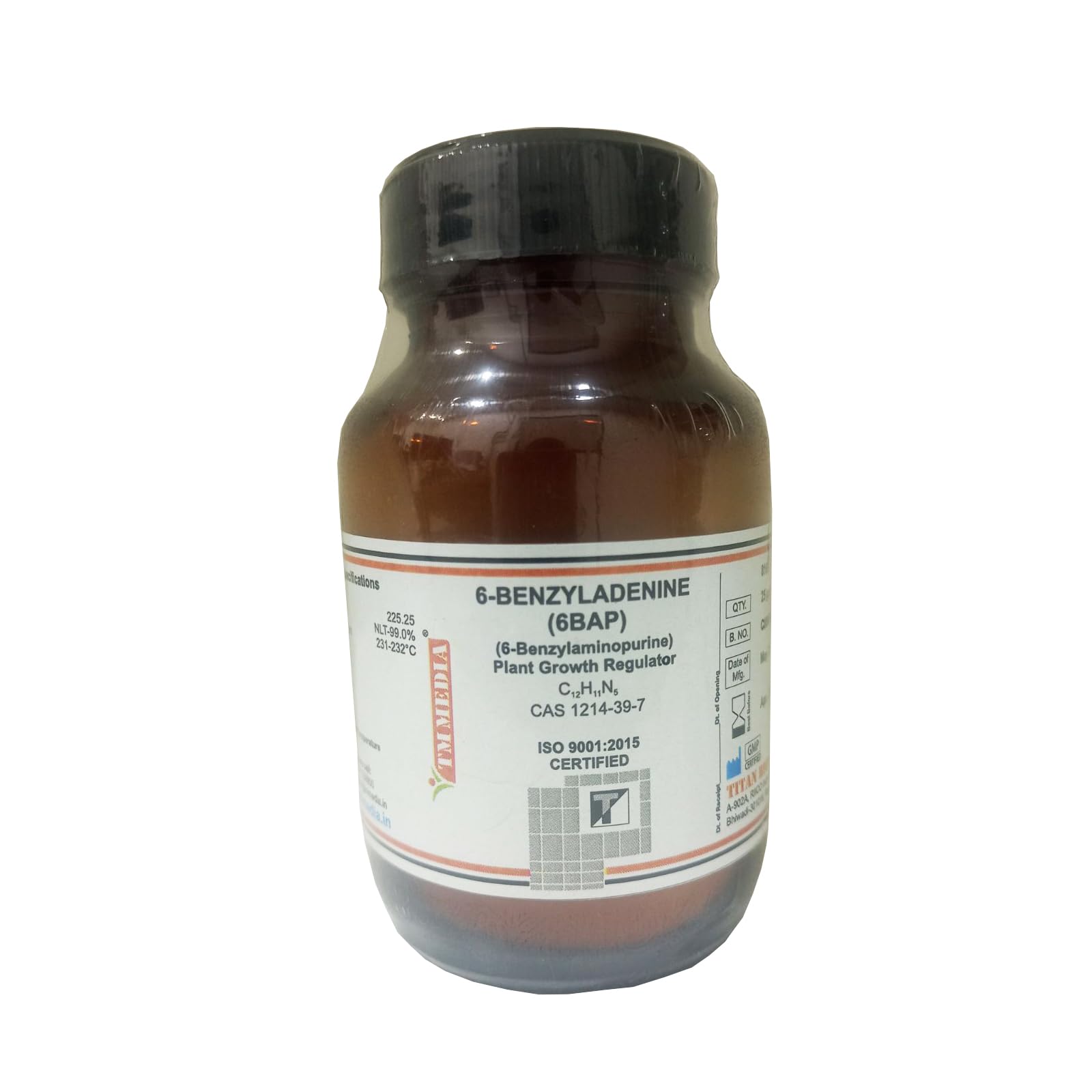 TM MEDIA - 6-BENZYLADENINE (6BAP) (25 gm)