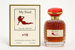 Women's Perfume with Cherry, Jasmine, Sandalwood Fragrance, 100 mL / 3.4 fl.oz, Romantic and Sexy Perfume for Women