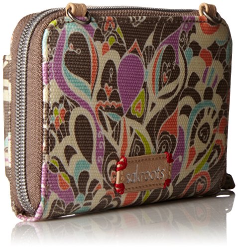 Image of Sakroots Smartphone Crossbody Purse - Women's Cellphone Bag & Wallet For Everyday - Convertible Wristlet With Zipper