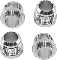 Vista 1 de An16, 16 un billete masculino 6061t6 soldadura de aluminio en Bung de montaje (4PCS)