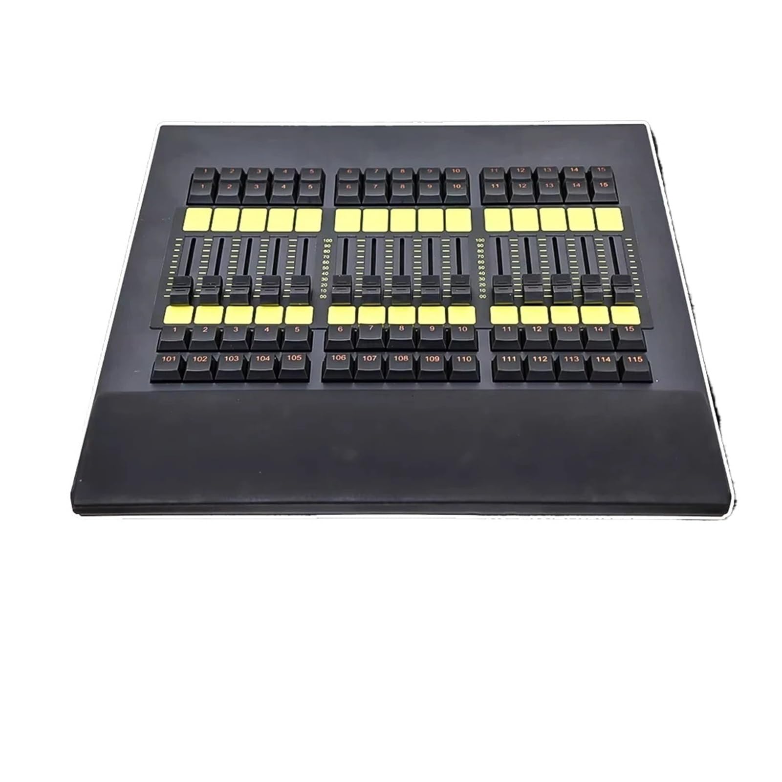 DMX Controller, Software Fader Wing Controller Connect for Stage Lighting DMX Moving Head 2048 Parameters Command(3PIN Carton Box)