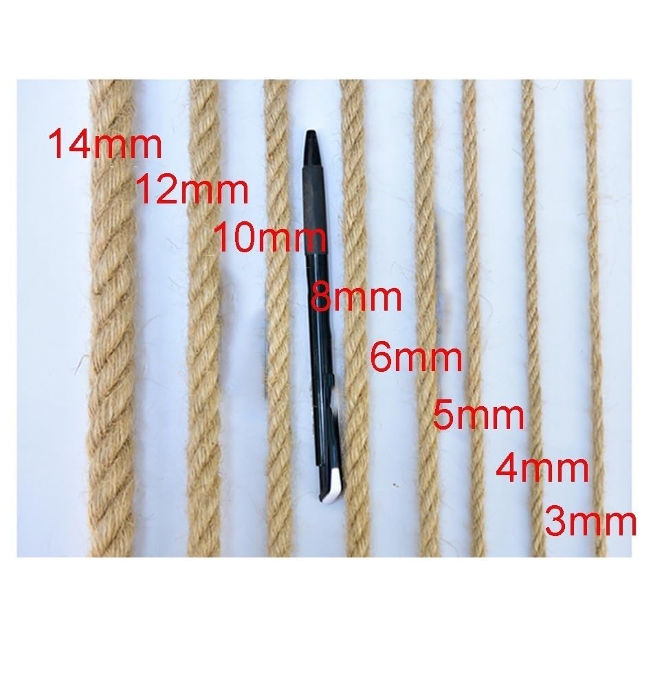Outdoor climbing net Safety hemp rope net Heavy cargo rope Balcony fence Outdoor courtyard decorative lattice Hemp rope protection net ceiling netting decoration rope net ceiling protective net(1x4m)