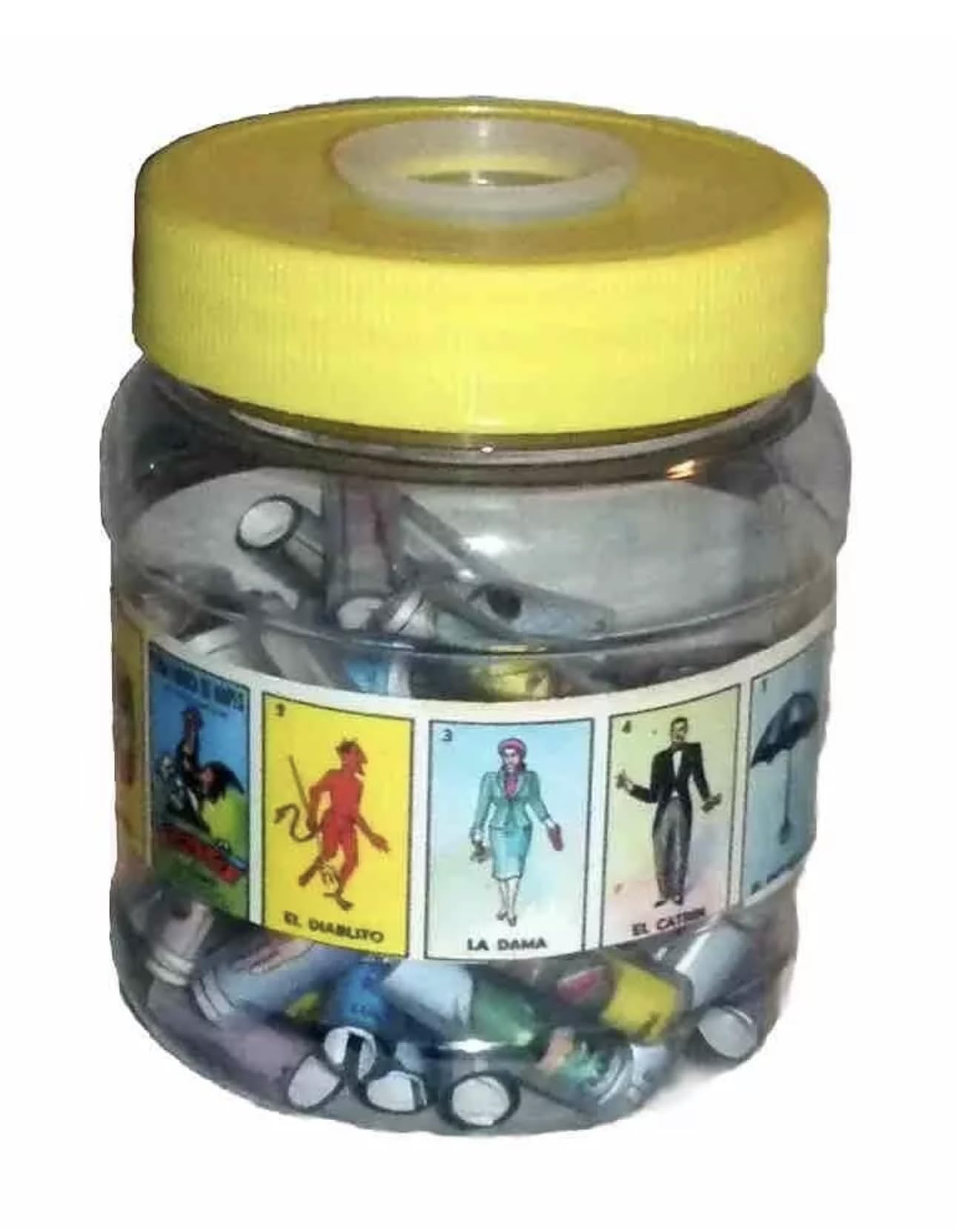 Mexican Loteria Bingo Board Game Plastic Mini Cards