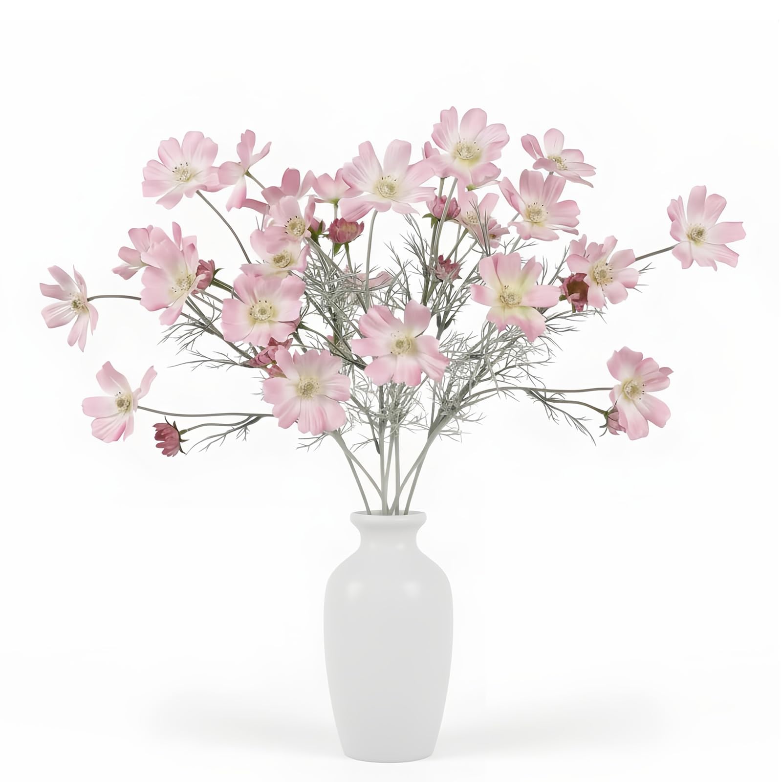 LINSIE 4 Pcs 24 Inch Artificial Cosmos