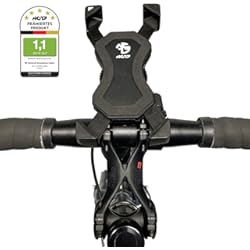 Soporte Movil Honda Nc750X NC-17 Connect 3D - Soporte Universal para Smartphone y teléfono móvil para Bicicleta, Bicicleta, Moto o teléfono móvil para iPhone, Galaxy, Color Negro
