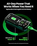 MiLESEEY S50 Green Laser Distance Meter – 400ft Measurement Tool with Level, ±1/16" Accuracy, Ft/in 8 Units, Pythagorean/Area/Volume, P2P, 2.4" Backlit Display, IP54 for Construction, Home