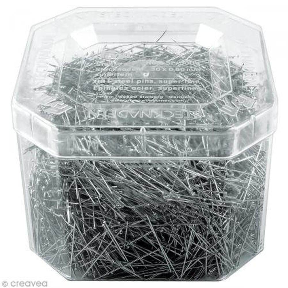 Prym - Prym Steel Silver (0,50 x 30 mm) Cesti - 1 unità