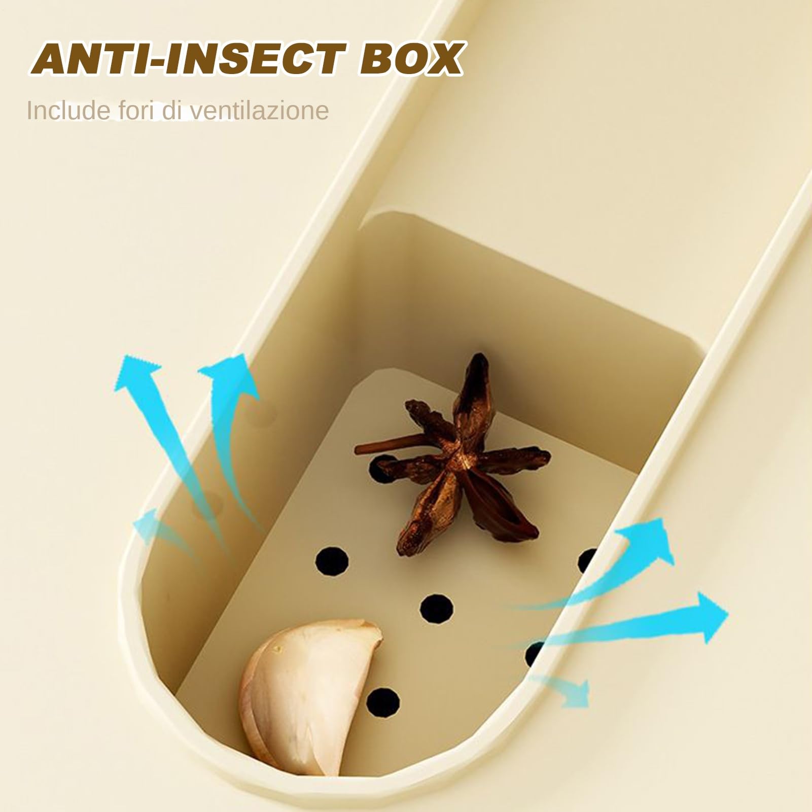 Dispensador De Arroz - Contenedor De Arroz De 10 Kg | Contenedores De Almacenamiento De Alimentos Herméticos | Cubo De Almacenamiento De Despensa De Cocina Doméstica Resistente Y Seguro Para Soja, Maí