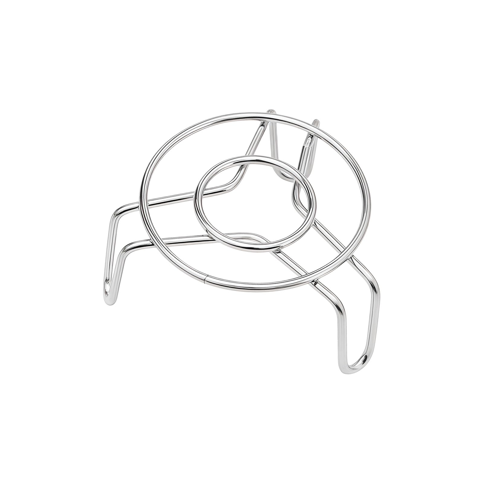 LUCKGONI Stainlessed Steel Small Steamer Rack Steamer Base for Efficient Cooking and Meal Preparation in Small Kitchens