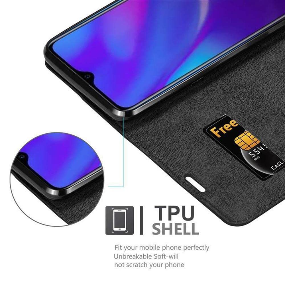 Cadorabo Custodia Libro per OPPO R17 NEO in BRUNO CAFÉ