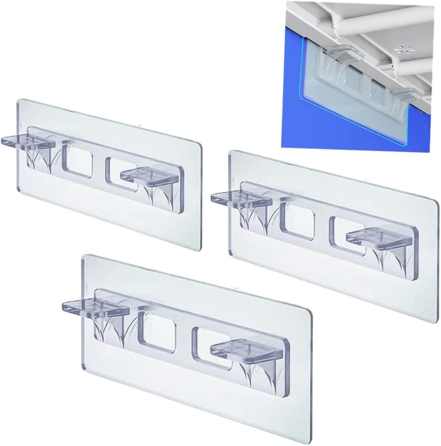 Punch Free Shelf Support Peg, DMG 12Pcs No Drill Shelf Support Pegs