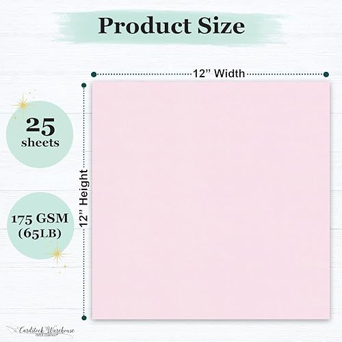 Miniatura 91 de Gumdrop - Papel de cartulina verde, 12 x 12 pulgadas, 65 libras, cubierta premium, 25 hojas de Cardstock Warehouse Gumdrop Verde