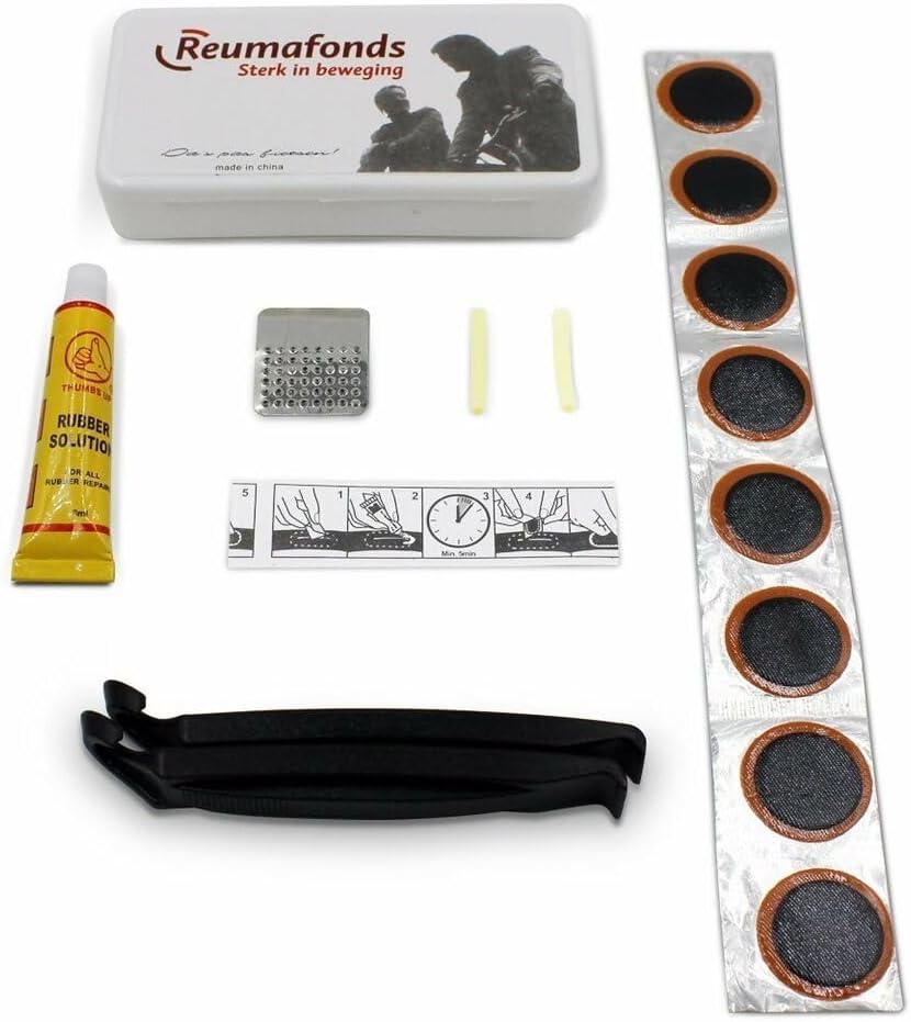 16 IN 1 Pump Multi-use Bicycle Cycling Bike Tire Tyre Repair Patch Tools Kit Bag