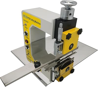 V-Cut PCB Cutting Machine with Limit Module Upgraded Groove Cutter Separator for PCB Boards, LED Light Boards 110V 40W